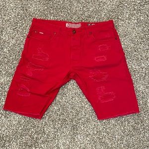Red Jean Pants